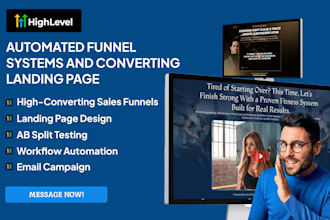 gohighlevel go high level sales funnel gohighlevel website landing page