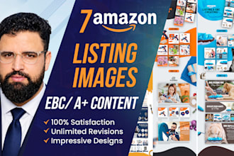 design high converting amazon listing images aplus content product photo editing