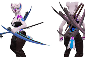 do vrchat outfit vrchat props, accessories vrchat weapon for avatar quest, pc