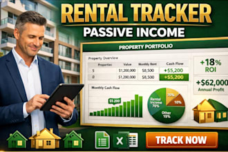 create rental property spreadsheet, landlord tracker, tenant management excel