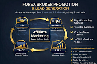 forex broker promotion forex leads forex marketing and recruit investor, traders