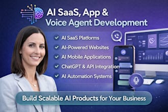 build ai website, ai mobile app, ai saas website, ai voice agent