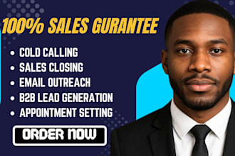 guarantee sales closer sales representative b2b lead generation for businesses