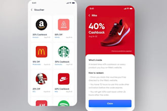 develop coupon app, discount app, cashback app, reward base app like groupon