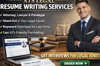 write ats legal resume for attorney lawyer paralegal that gets interviews