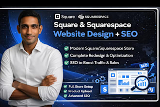 create square online website design squarespace redesign square online store seo