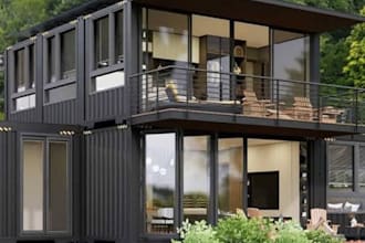 create modified shipping containers