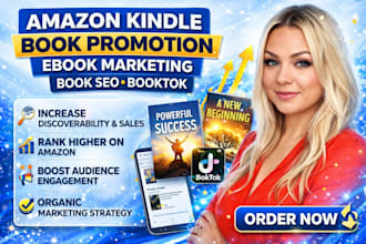 amazon kindle book promotion ebook marketing book SEO booktok