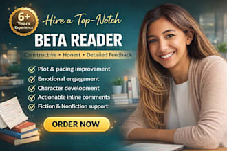 beta and alpha read your book and writing and provide inline feedback