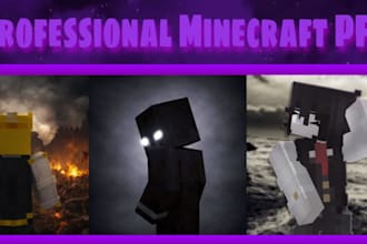 make a custom minecraft pfp with unique facial expressions