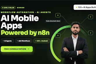 develop ai mobile apps using n8n, ai agent automation apps