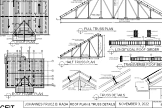 design roof trusses, frame plans, and wood and wooden buildings
