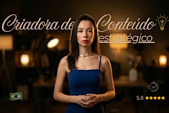create a strategic instagram content plan in brazilian portuguese