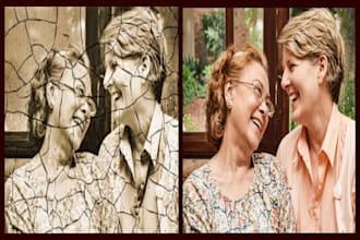 fix old photos, damaged photo, image restoration
