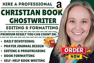 format and design christian ebook, daily devotional, and prayer journal