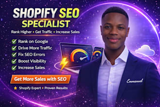 shopify SEO expert, specialist your store
