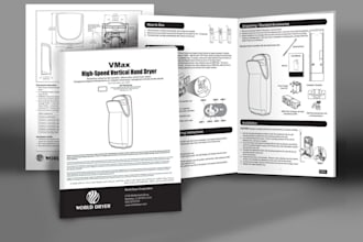 create user manual, step by step instruction manual, product manual assembly