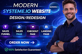 build systeme io sales funnel, systeme io landing page, systeme io website