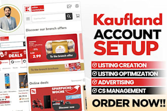 setup and manage kaufland marketplace listing, kaufland ads