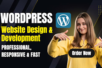 design and develop a wordpress blog or personal brand website