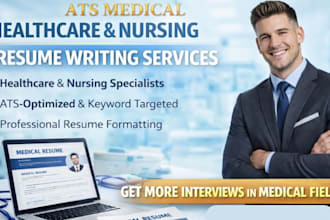 write medical resume healthcare resume nursing resume doctor ats CV