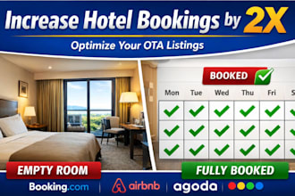 optimize your hotel ota listings to increase bookings and revenue