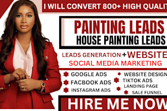 painting leads house painting leads home remodeling leads plumbing leads website