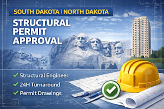civil engineer structural engineer north south dakota permit drawings pe stamp