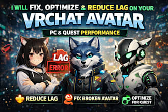 optimize fix reduce lag on your vrchat avatar for PC and quest