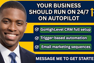 setup gohighlevel autoresponder email, SMS workflows campaigns and automation