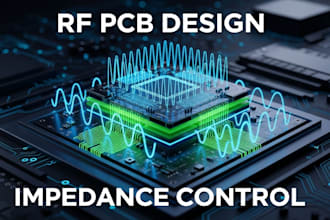 design rf pcb with impedance matching for wifi, bluetooth and gps