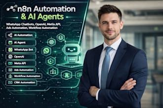 do n8n automation ai agent whatsapp chatbot open ai integration meta API moltbot