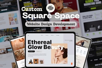 squarespace website, squarespace website design, website development squarespace