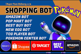 do shopping bot, auto purchase bot, pokemon bot, auto buying bot, target bot
