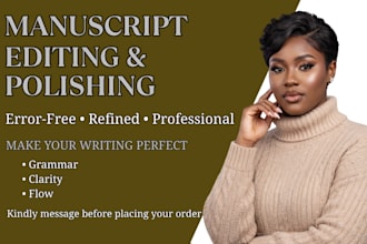 edit and polish your manuscripts professionally