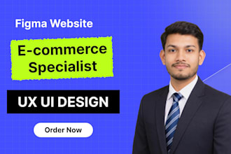 design high converting ecommerce website UI UX in figma