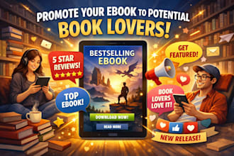 promote your ebook to potential book lovers