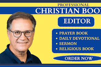 christian book edit prayer journal bible themed proofreader
