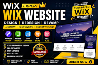 build wix website wix redesign wix clone wix revamp wix seo wix blog wix store
