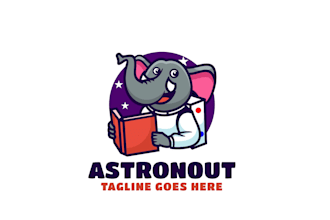 create attractive and imagination elephant logo design