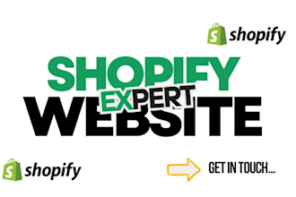 build or redesign your professional shopify website, shopify store