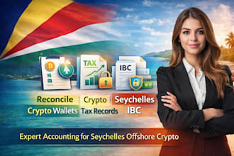 reconcile crypto wallets and prepare tax records for seychelles ibc