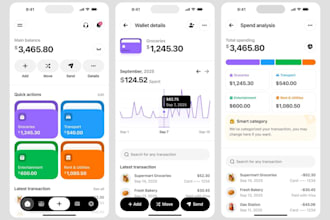 build fintech app crypto wallet app neobank app money transfer app payment app