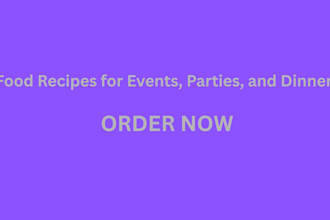 create flavorful and custom meal recipes for any event