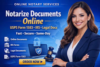 notarize documents online, usps form 1583, notary public irs and legal documents