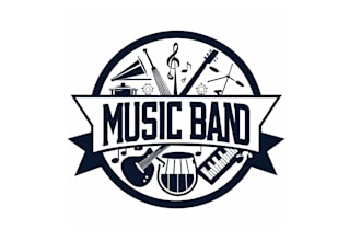 create attractive and imagination band logo design