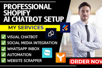 setup shopify ai chatbot re amaze din vanchat rep ai chatty moose tidio  zipchat