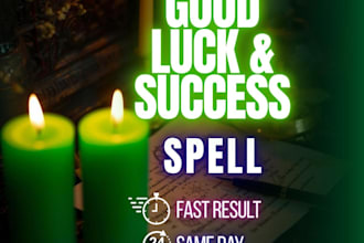 do success and luck spell, same day casting for prosperity, attraction of fame