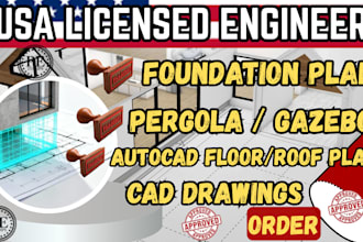 usa full permit set,foundation plan,garage conversion,mep plan,adu permit,jadu