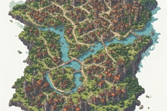 do map illustration map design fantasy map maker cartography city map vector map